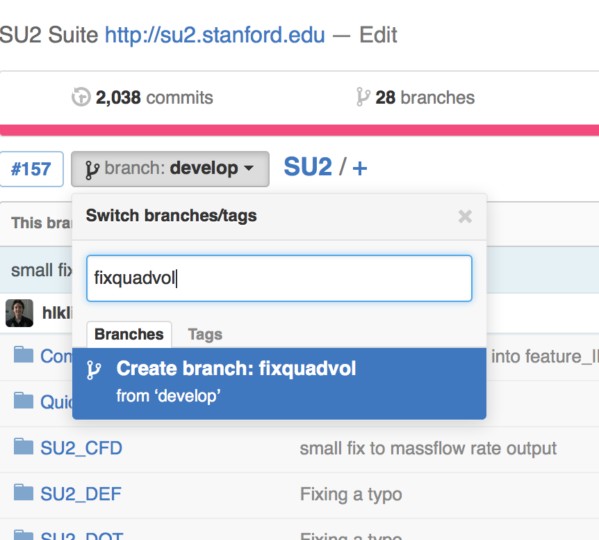 Create Branch