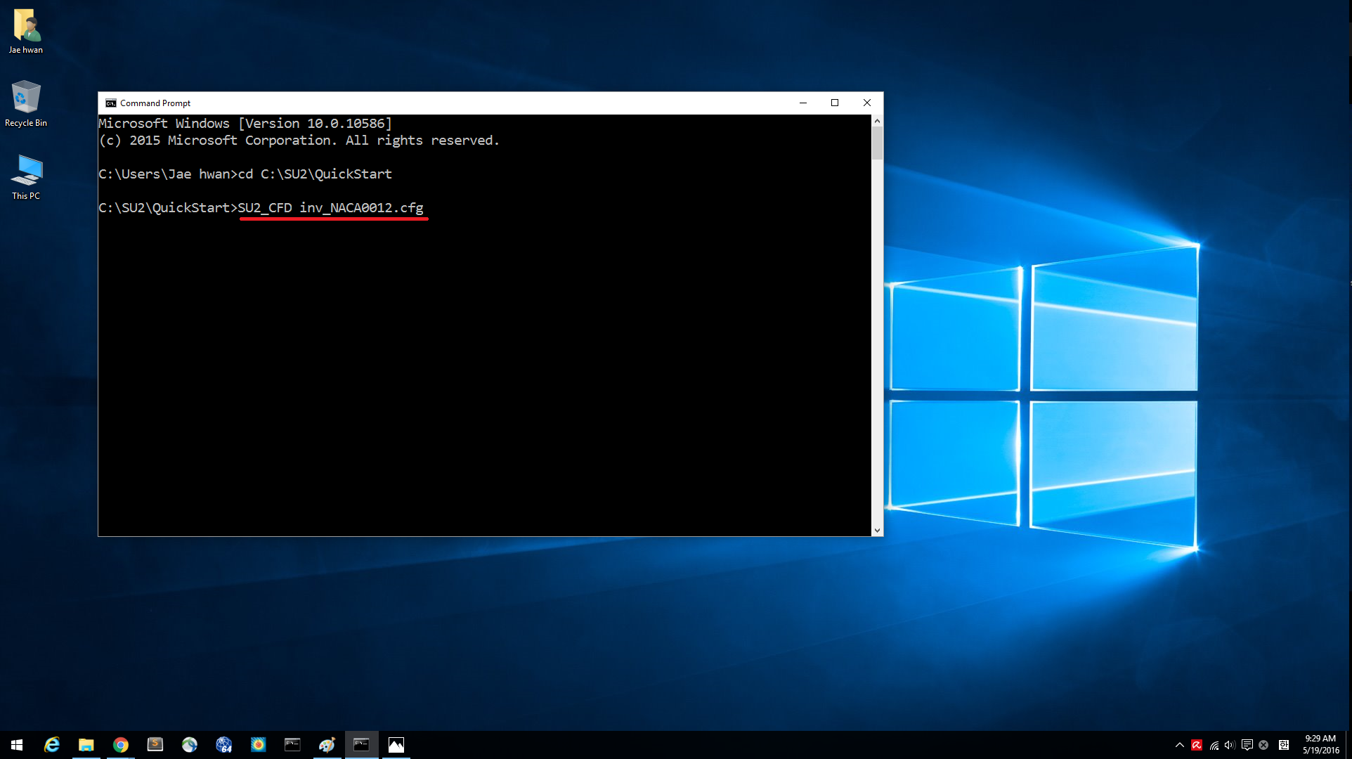 Windows Quickstart Figure 4