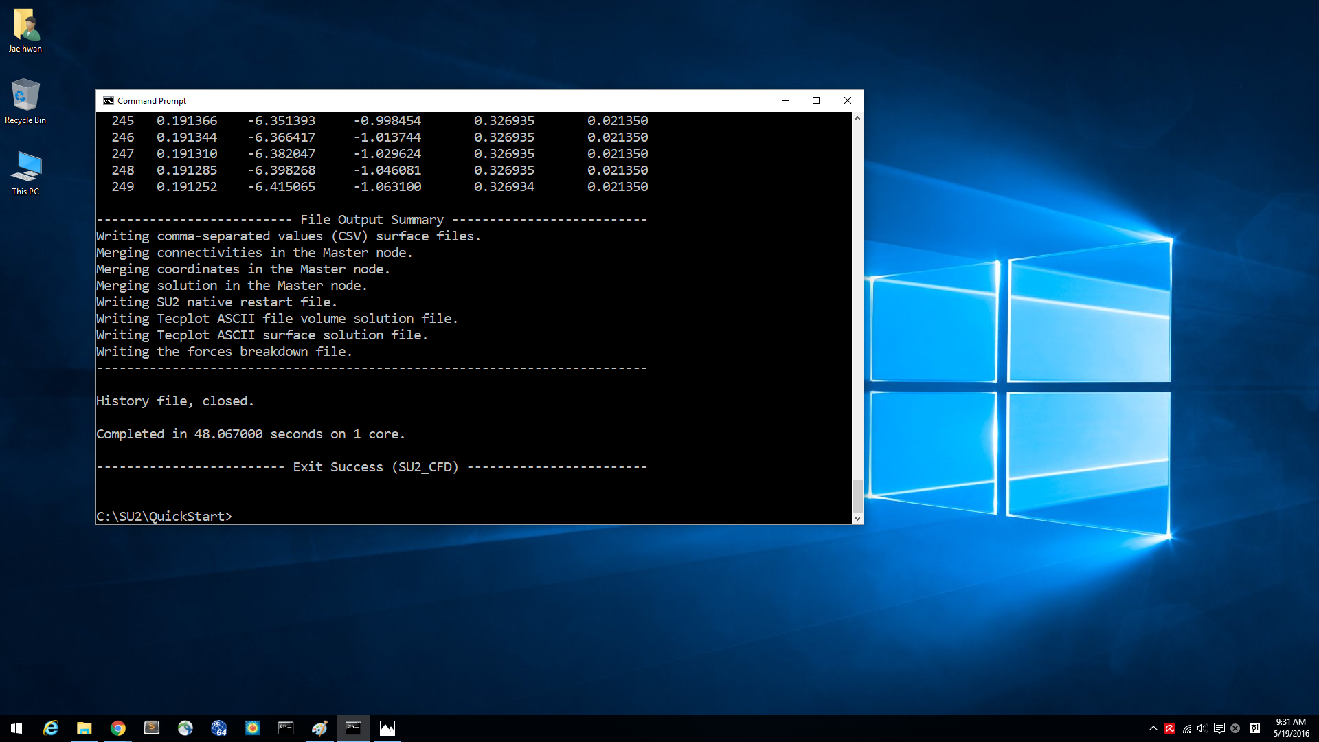 Windows Quickstart Figure 6